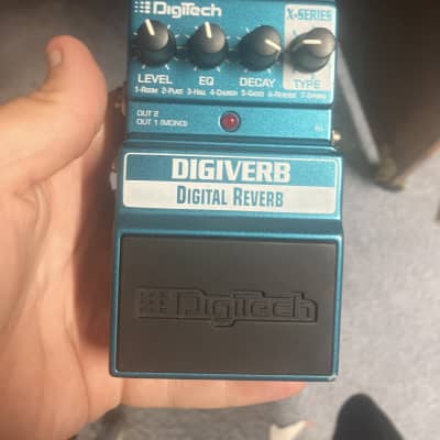 Digitech DigiVerb Digital Reverb Pedal | Reverb