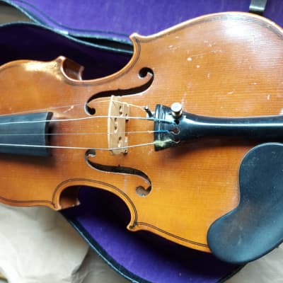 Antonius Stradivarius Cremonensis Faciebat Copy Anno 17 Violin Natural Wood  | Reverb