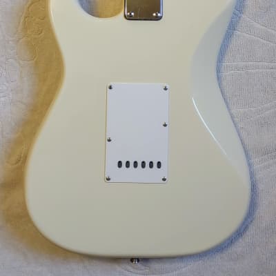 Squier by Fender Stratocaster Electric Guitar w/Fender Lace Sensors & EMG SPC - Made In Japan - 1980s image 22