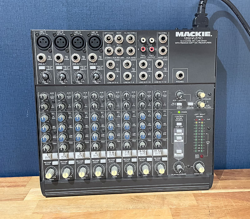 Mackie 1202 VLZ Pro 12-Channel Mic / Line Mixer | Reverb