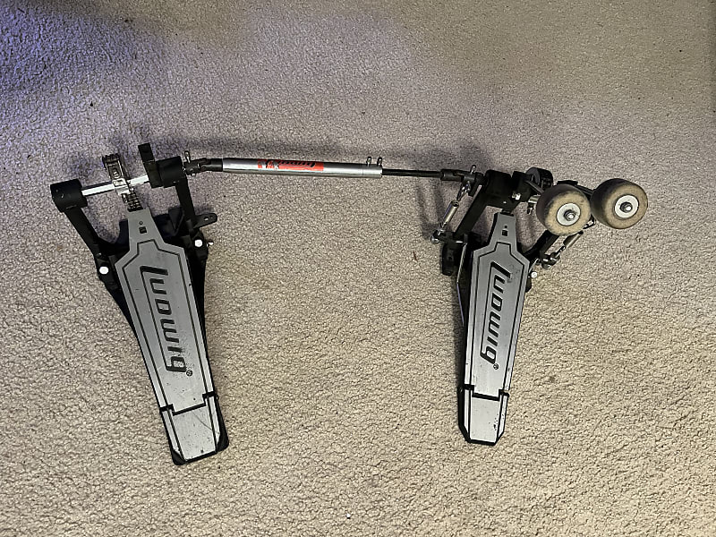 Ludwig Double Bass Drum Pedal 1990s - Metal 