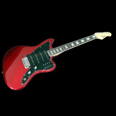 Revelation RJT-60Q Candy Apple Red Electric Guitar image 2