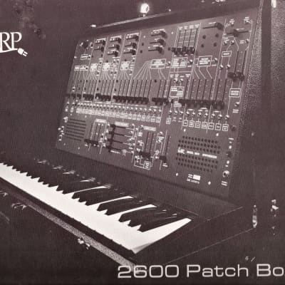 Updated! ARP 2600  df|MG Signature Series 2600 Patch Book image 2