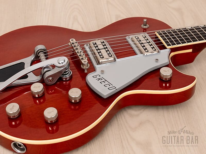 最高の品質 1988 Greco RJ-85 Roc Jet Vintage Guitar Cherry Red, Japan ギター