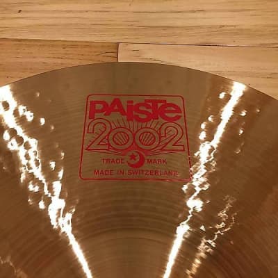 Paiste 19" 2002 Series Extreme Crash Cymbal image 2