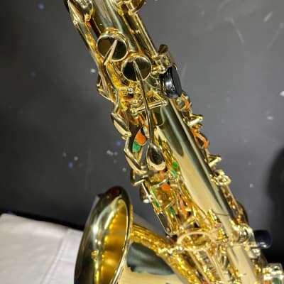 Like New Selmer Super Action 80 Series ii Alto Sax late 1990s  Gold Brass w/ S80 mouthpiece and custom case image 13