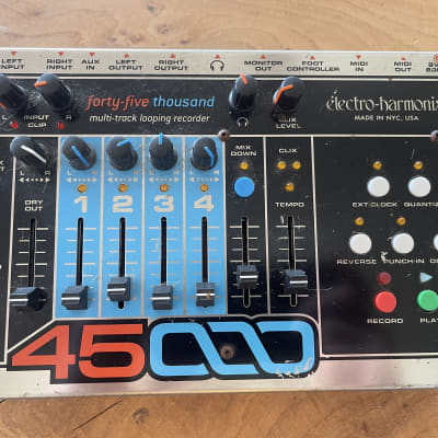 Electro-Harmonix 45000 Stereo Multi-Track Looper | Reverb