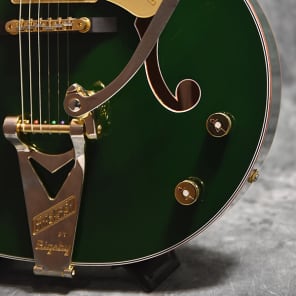 Gretsch G6136T-FSR Kenny Falcon Ken Yokoyama Cadillac Green