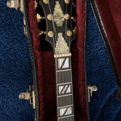 Triggs Round Midnight Thinline Archtop  Hollowbody Guitar - Rare -   Black image 4