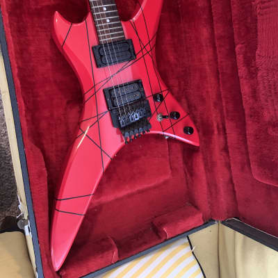 B.C. Rich N.J series Stealth 1980s Red | Reverb
