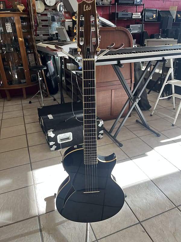 ESP LTD TL-6N - Black | Reverb
