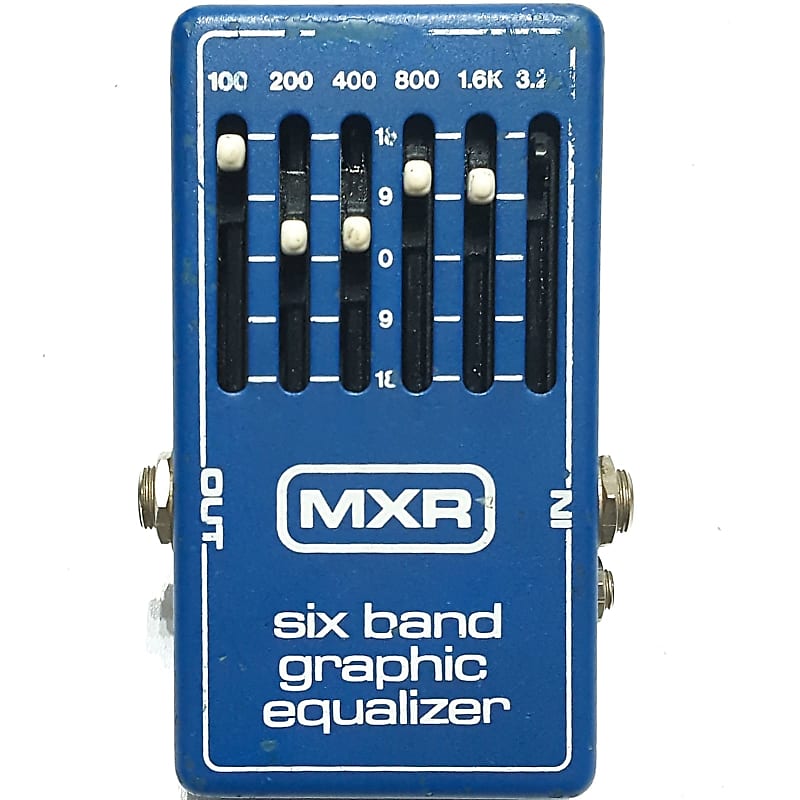 MXR MX-109 Six Band Graphic Equalizer