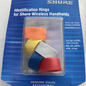 Shure WA615M Handheld Transmitter ID Rings (5-Pack)