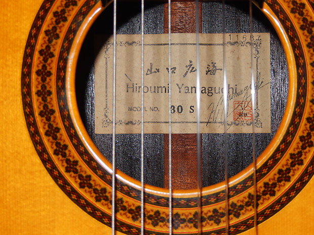 HIROUMI YAMAGUCHI MODEL 30S - WONDERFUL RAMIREZ STYLE