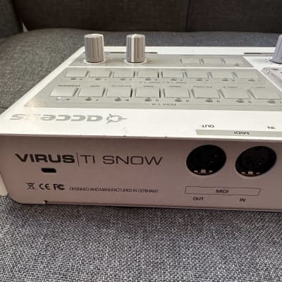 Access Virus TI Snow Desktop Digital Synthesizer 2010s - White