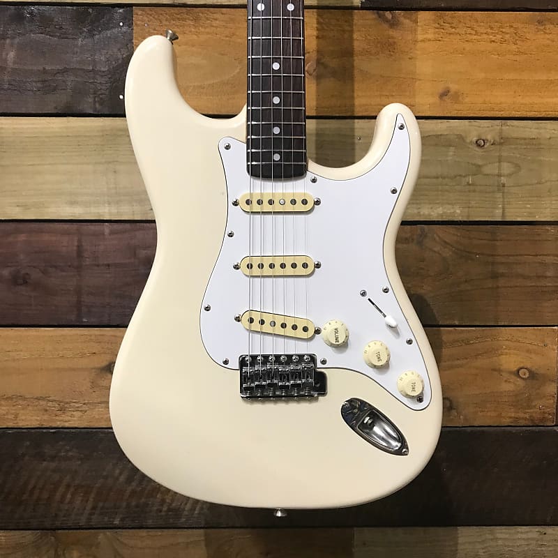 Squier MIJ SQ Stratocaster Olympic White 1984 | Reverb