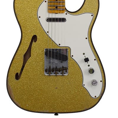 Fender Telecaster Custom 60 Thinline Gold Sparkle for sale