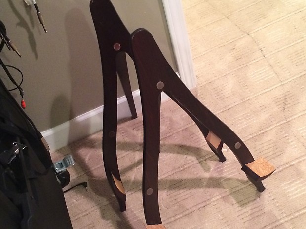 Stagg Wooden SG-AW10RW Guitar Stand. Both for $25 image 1