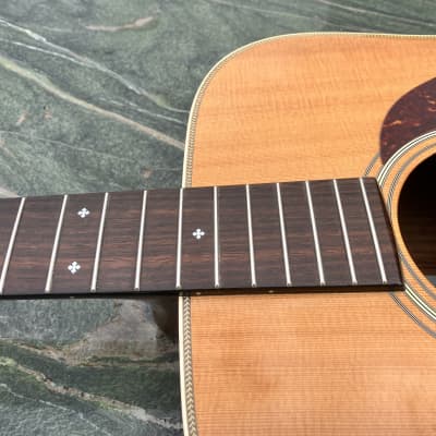 2005 K Yairi Old D-28 RYW-1001 High End Acoustic Guitar+Deluxe Yairi Hard Case, truss rod wrench and warranty card (expired) image 24