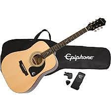 Epiphone DR-100 NA Songmaker Acoustic Guitar Player Pack