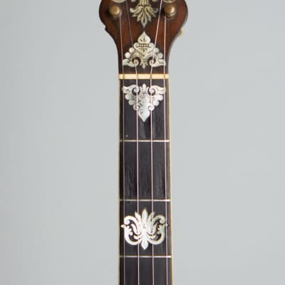 Fairbanks  Whyte Laydie # 7 5 String Banjo (1907), ser. #24019, original black hard shell case. image 5