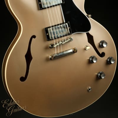 Gibson Custom Shop PSL '64 ES-335 Reissue VOS Gold Mist Poly image 6