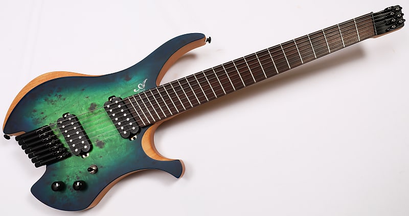 ym FGN MYTHIC JMY72ASHE SEVEN STRING IN OPEN PORE BLACK