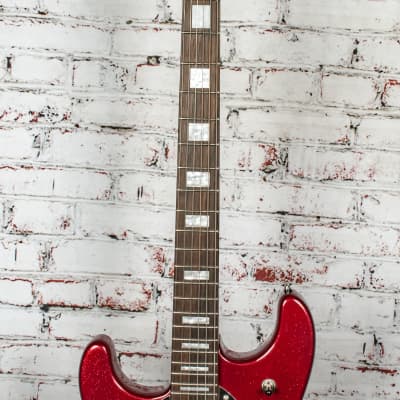 Sawtooth - S-Style Solid Body SHSHS Electric Guitar w/Floyd Rose, Red Sparkle - w/HSC - x4614 - USED image 9