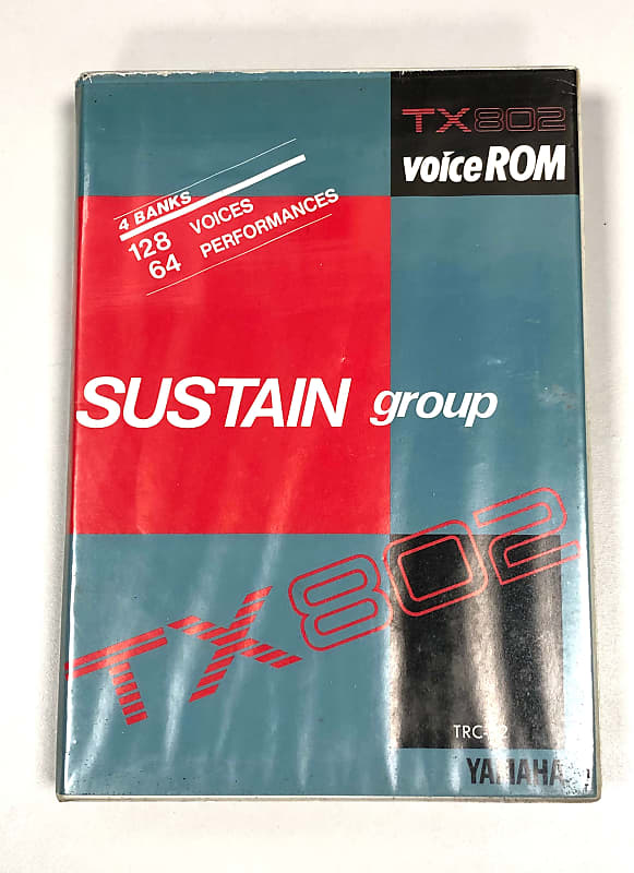 TX802 voice ROM SUSTAIN group | Reverb