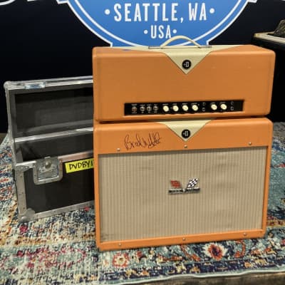 Divided by 13 Brad Whitford's Aerosmith Super Bowl, FTR 37 Amp and 2×12 Combo Autographed image 1
