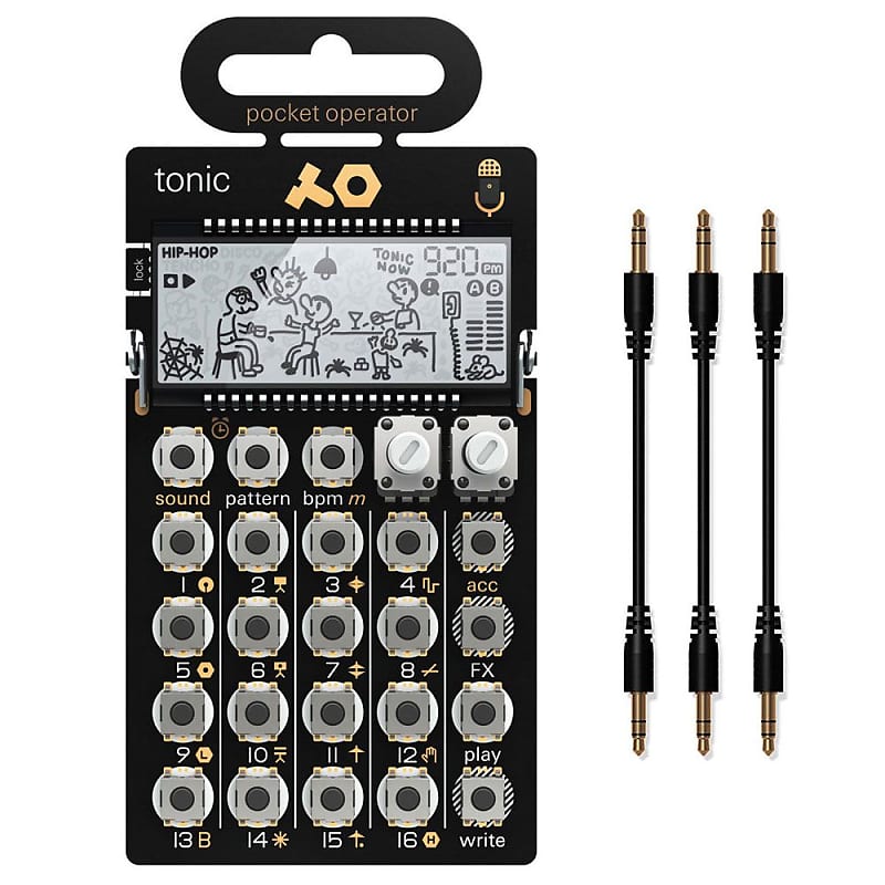 Teenage Engineering PO-32 Tonic with MC-3 Sync Cables image 1