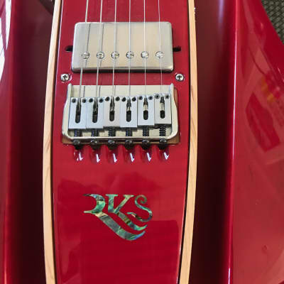 RKS Malibu 2003 Translucent Red Unique, Rare and Collectible (Not the cheaper "Wave" guitar image 6
