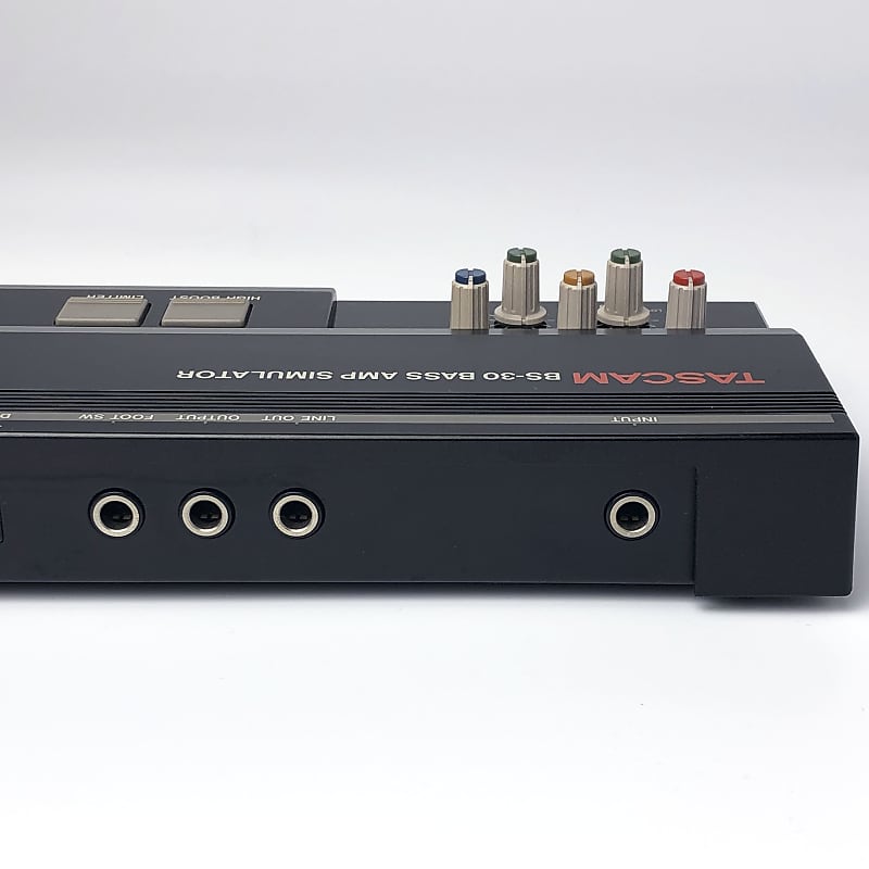 ベース TASCAM BS-30 BASS AMP SIMULATOR TASCAM BS-30 Analog Bass Amp Simulator | Reverb