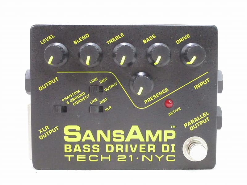 Tech21 SansAmp Bass Driver DI Bass DI Direct Box [10/04] | Reverb