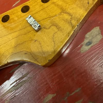 Real Life Relics Nitro Curly Flame Maple Roasted Stratocaster® Style Neck Rosewood 22 Fret image 3