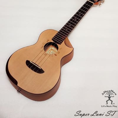 aNueNue Super Lani ST Solid Spruce & Koa SLST Tenor ukulele