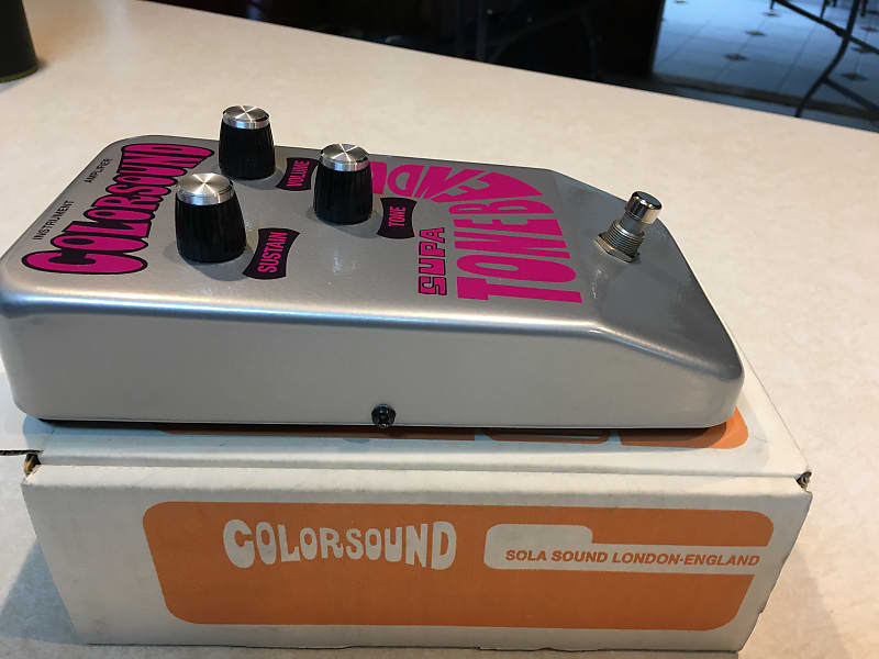 Colorsound Supa Tone Bender Steve Hackett Limited Edition