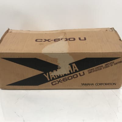 Vintage Yamaha CX-600U Natural Sound Audio Stereo Control Amplifier image 1