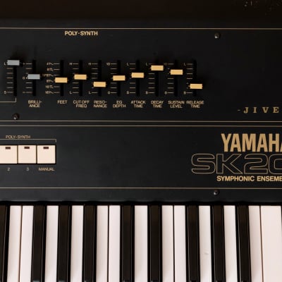 1980s Yamaha SK-20 Symphonic Ensemble Vintage Strings, Synthesizer & Organ, Serviced w/ Case image 6