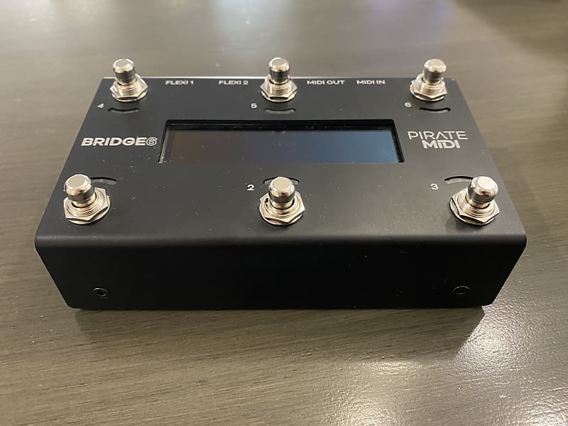 Pirate Midi Bridge 6 Midi Controller Pedal | Reverb
