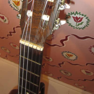 Vintage 1960s Giannini Classical Guitar - Natural - Killer Tone image 3