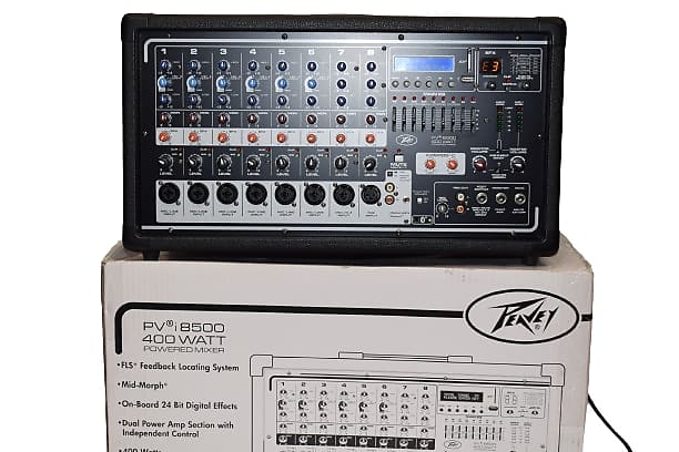 PVi® 8500 All In One Powered Mixer - Peavey Electronics Corporation