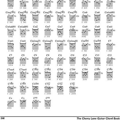 The Cherry Lane Guitar Chord Book - Guitar Chords in Theory and Practice