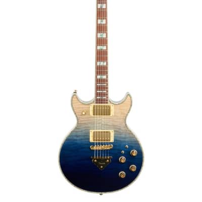 Ibanez AR420 Electric Guitar Trans Blue Gradation image 2