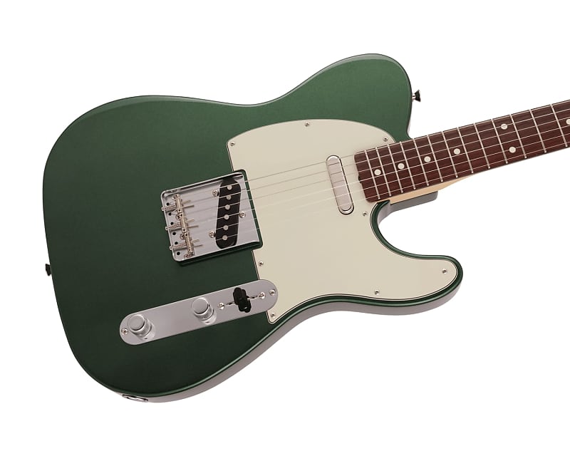 Fender 2023 Collection Made in Japan Traditional 60s Telecaster - Aged  Sherwood Green Metallic