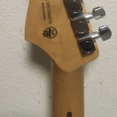 FENDER 75TH ANNIVERSARY ~ 2021 Fender FSR Special Edition Player Strat w/ Maple Fretboard Black image 10