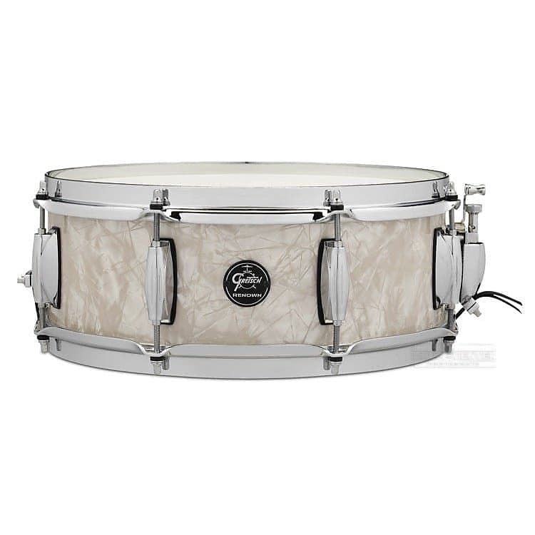 Gretsch Renown Snare Drum 14x5 Vintage Pearl image 1