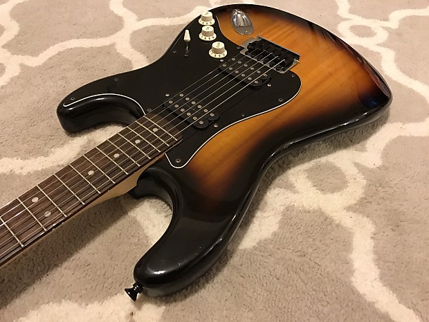 Squier Bullet Strat HH Sunburst | Reverb