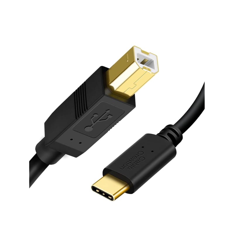 Câble USB-C vers Mini-DIN : Câble Midi IK Multimédia - Univers Sons