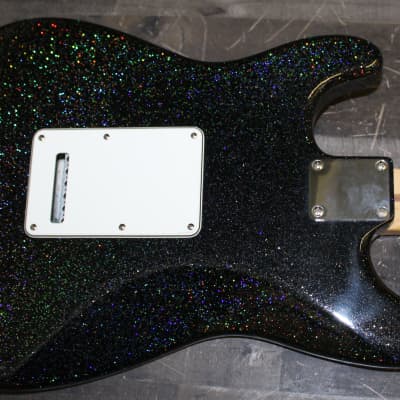 Fender Stratocaster 1988 Custom Shop Holoflake Black Sparkle with original Case! image 9